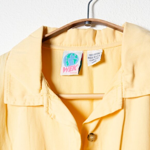 Vintage Wek Button Up, 100% Cotton - Picture 2 of 3